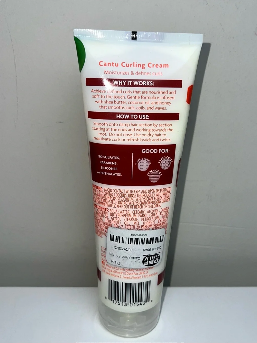 Cantu For Kids Curling Cream